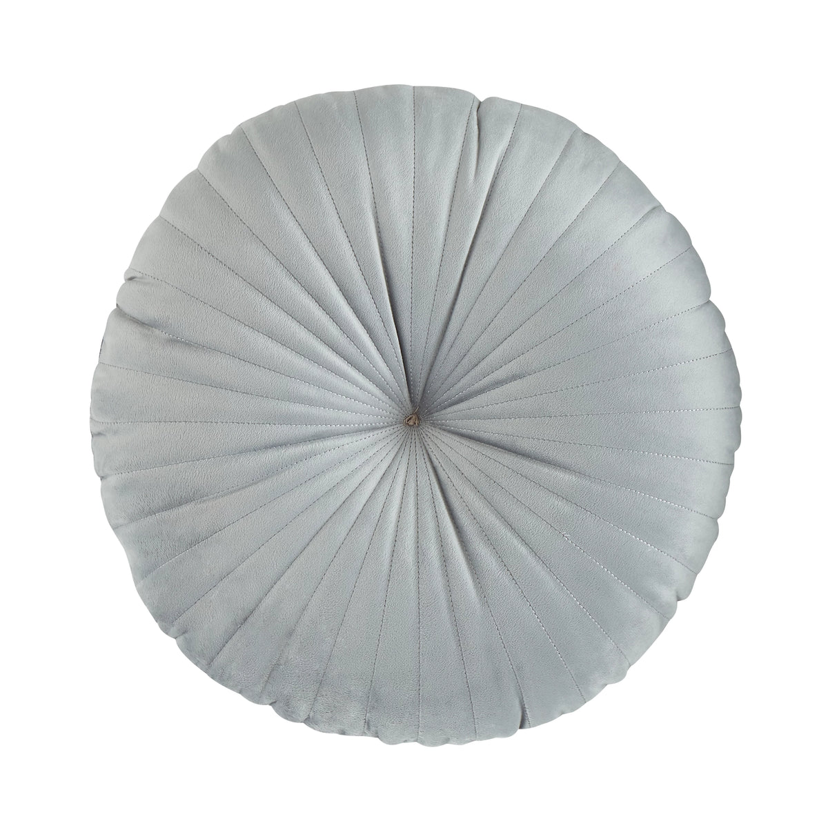 Catherine Lansfield Round Cushion Soft Touch 40x40cm Cushion Grey