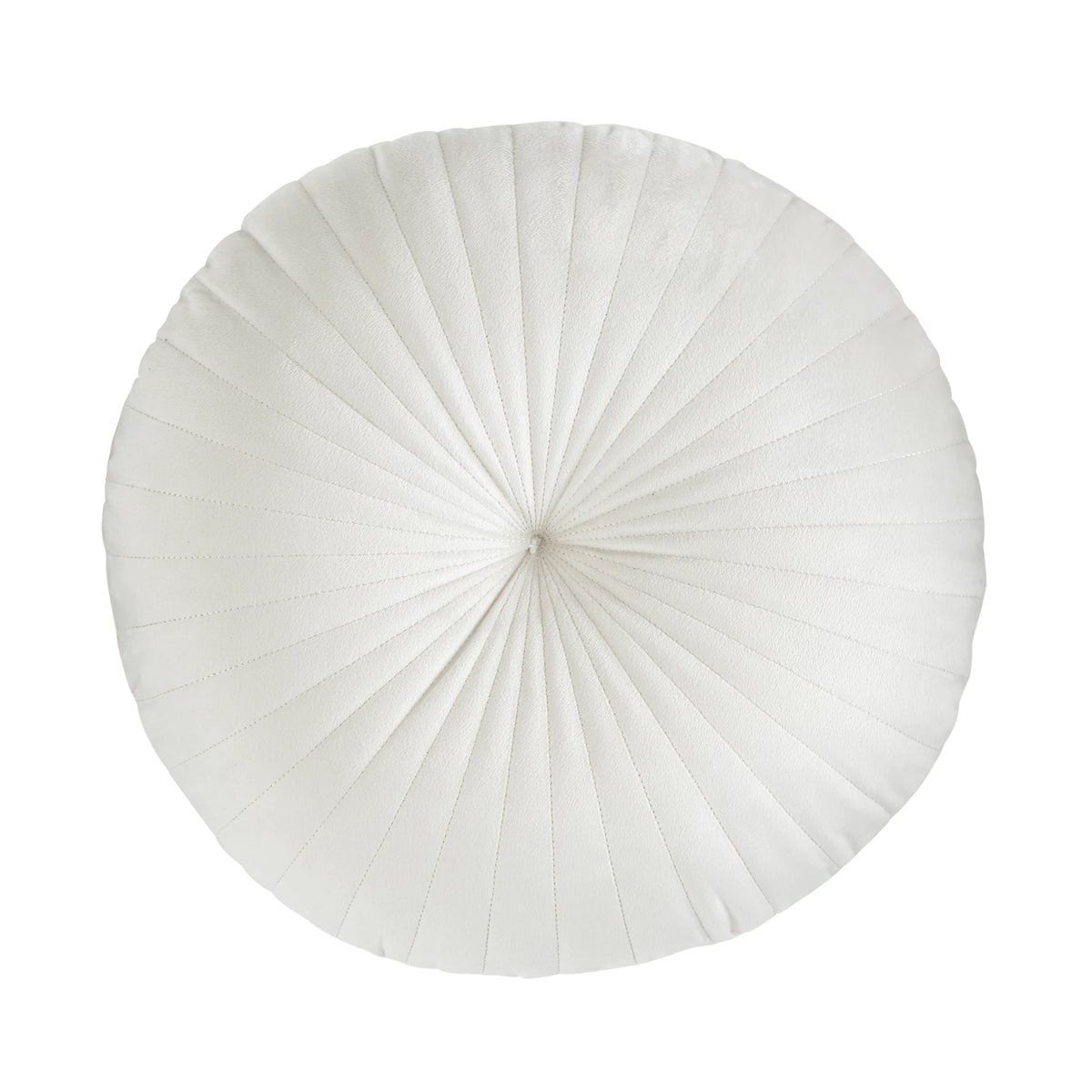 Catherine Lansfield Round Cushion Soft Touch 40x40cm Cushion Natural