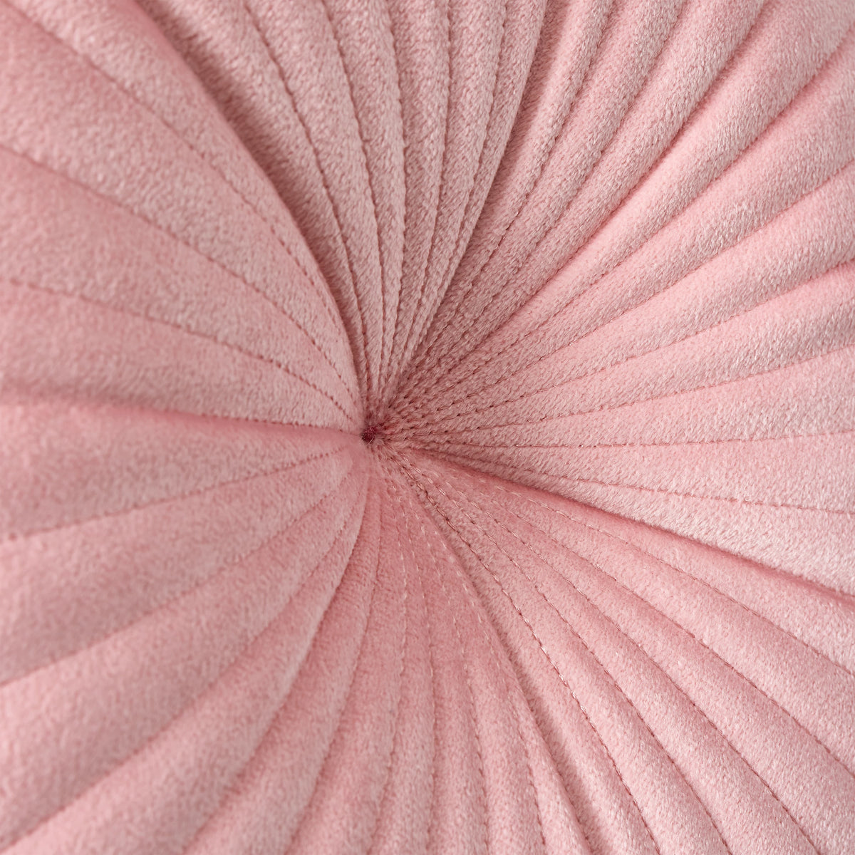 Catherine Lansfield Round Cushion Soft Touch 40x40cm Cushion Pink