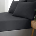 Catherine Lansfield So Soft Non-Iron Fitted Sheet Black
