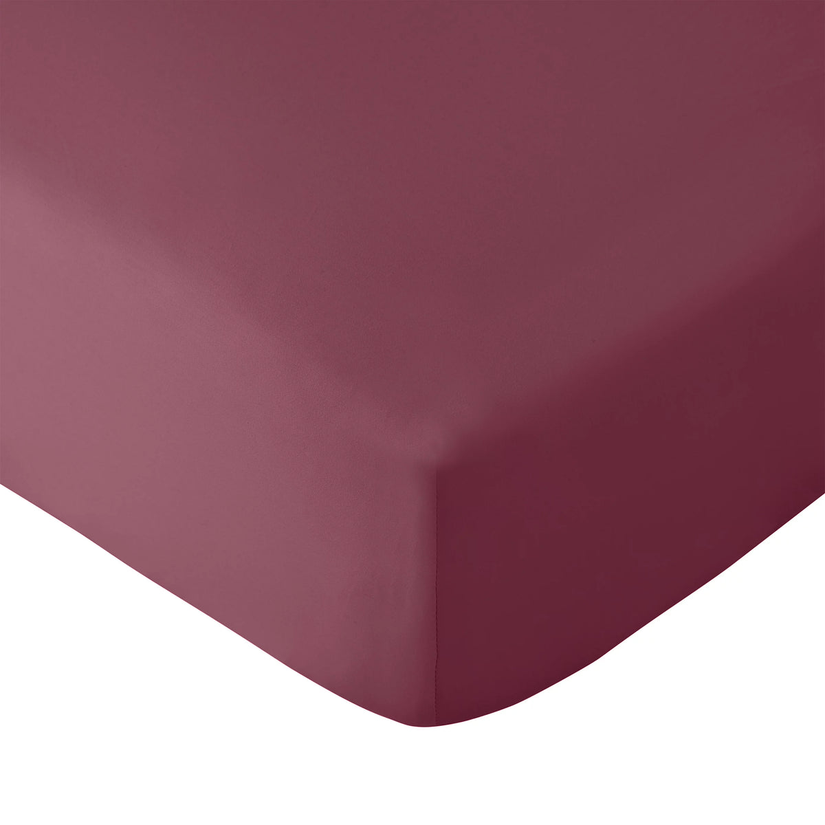 Catherine Lansfield So Soft Non-Iron Fitted Sheet Burgundy