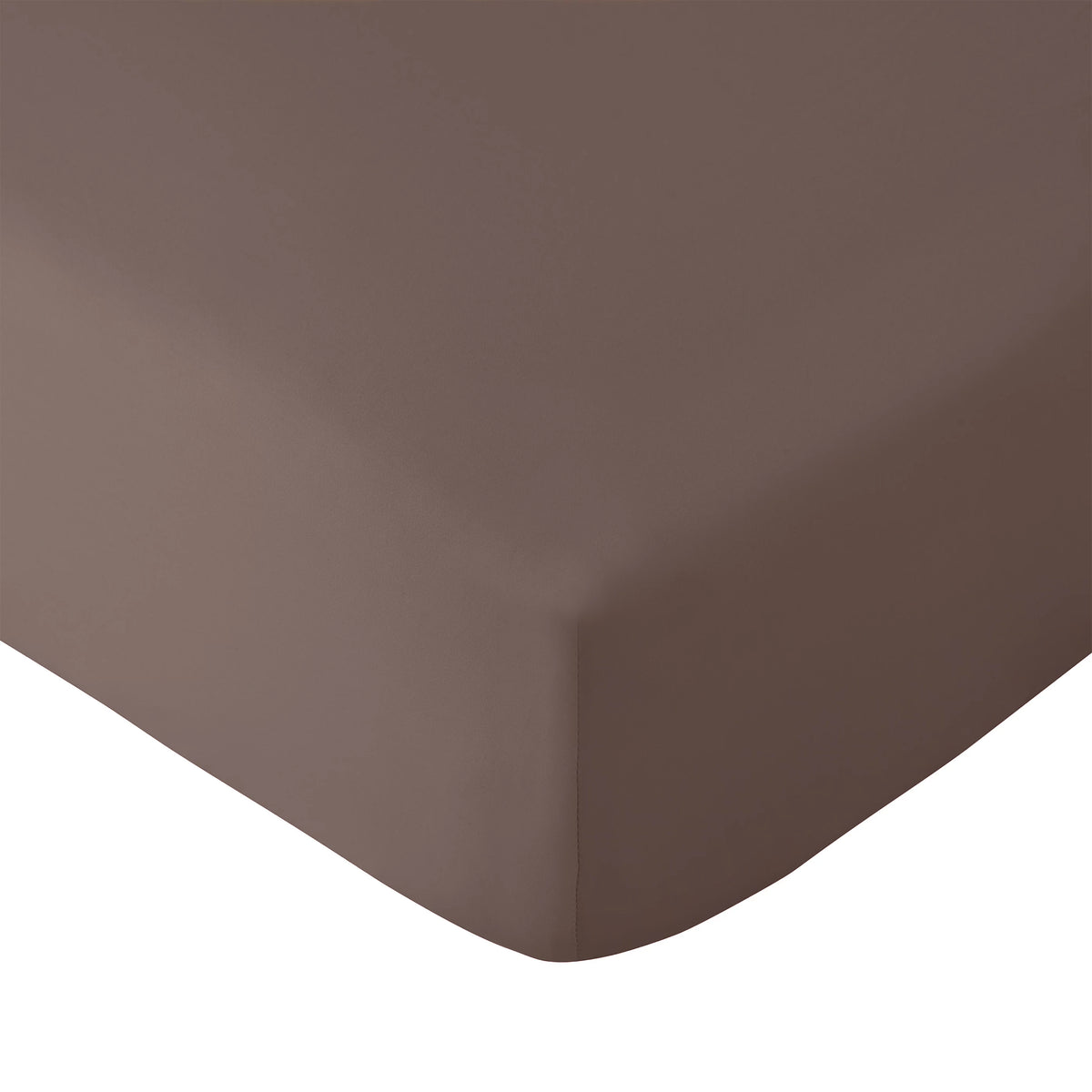 Catherine Lansfield So Soft Non-Iron Fitted Sheet Chocolate
