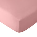 Catherine Lansfield So Soft Non-Iron Fitted Sheet in Coral