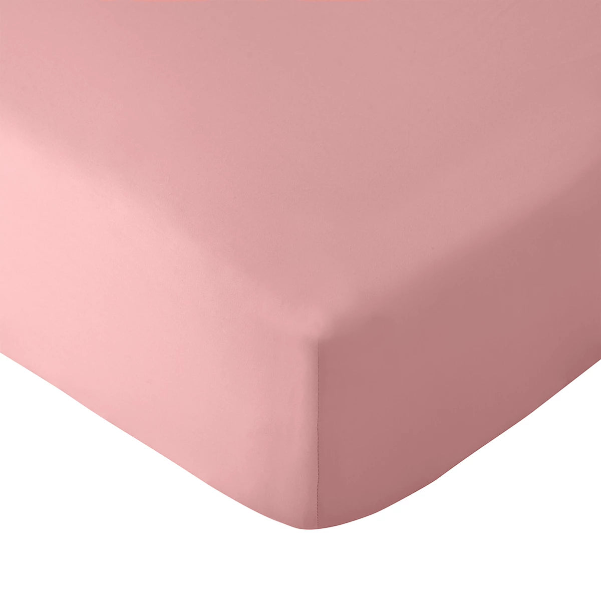 Catherine Lansfield So Soft Non-Iron Fitted Sheet in Coral