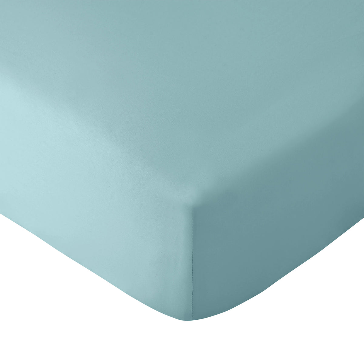 Catherine Lansfield So Soft Non-Iron Fitted Sheet Duck Egg Blue