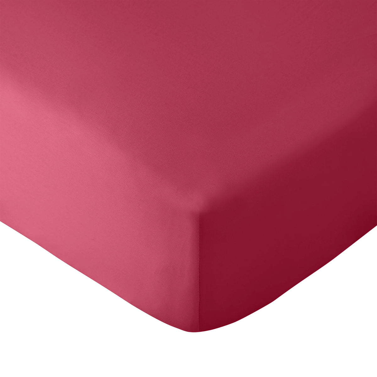 Catherine Lansfield So Soft Non-Iron Fitted Sheet Hot Pink