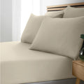 Catherine Lansfield So Soft Non-Iron Fitted Sheet Natural
