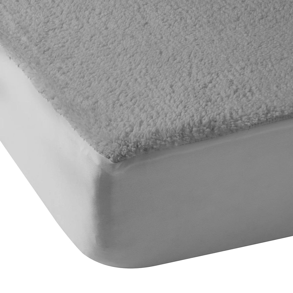 Catherine Lansfield Thermal Sherpa Underblanket Under Fitted Sheet in Grey