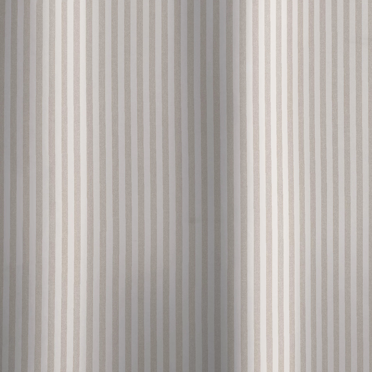Catherine Lansfield Timeless Stripe Shower Curtain in Natural 180 x 180cm