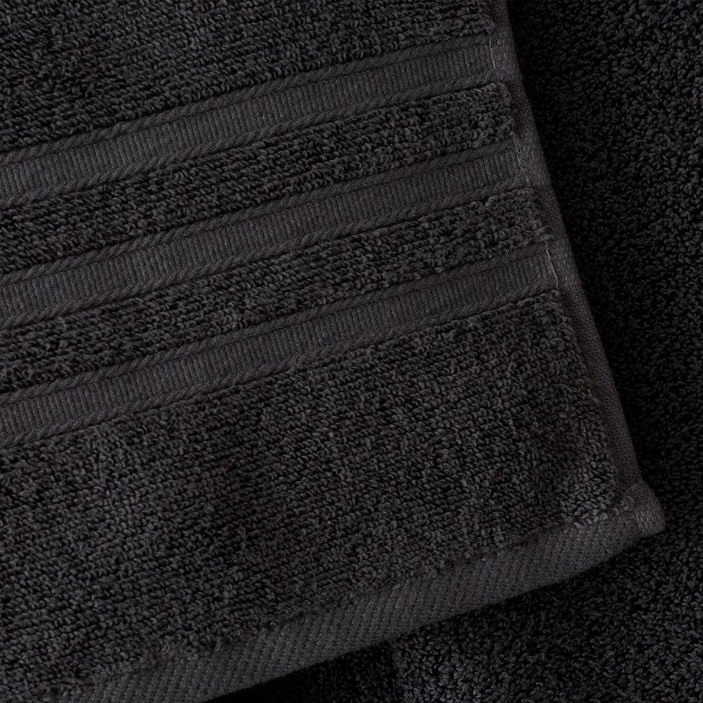 Catherine Lansfield Zero Twist 6 Piece Towel Bale Set Charcoal