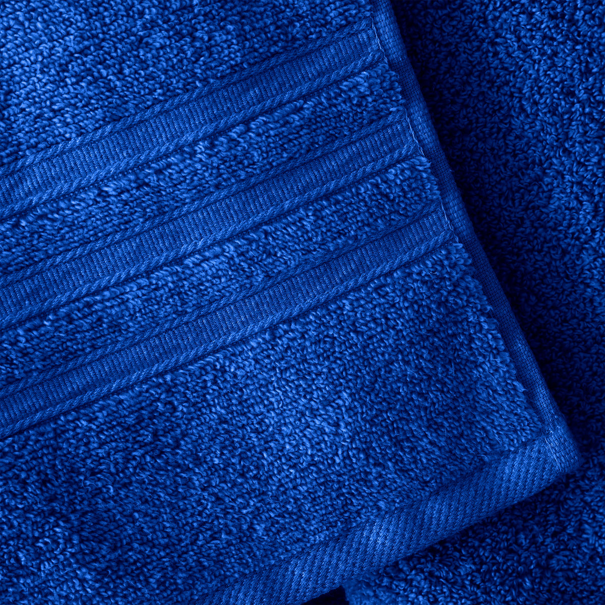 Catherine Lansfield Zero Twist 6 Piece Towel Bale Set Cobalt Blue