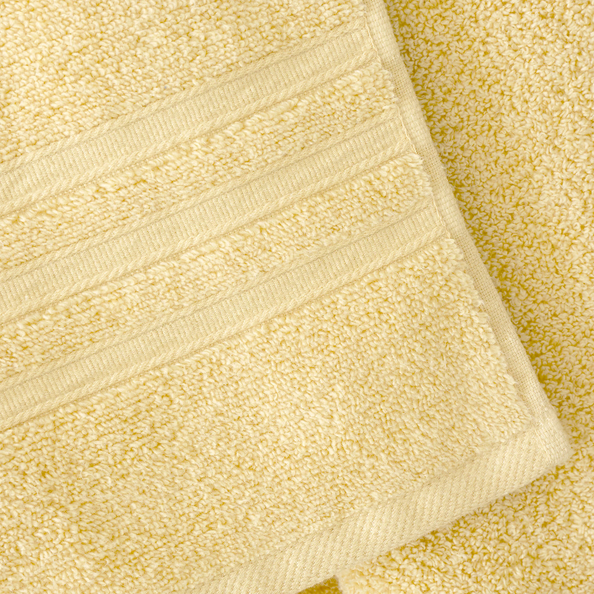Catherine Lansfield Zero Twist 6 Piece Towel Bale Set Yellow