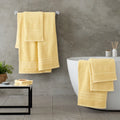 Catherine Lansfield Zero Twist 6 Piece Towel Bale Set Yellow