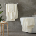 Catherine Lansfield Zero Twist 6 Piece Towel Bale Set Cream