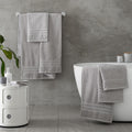 Catherine Lansfield Zero Twist 6 Piece Towel Bale Set Silver