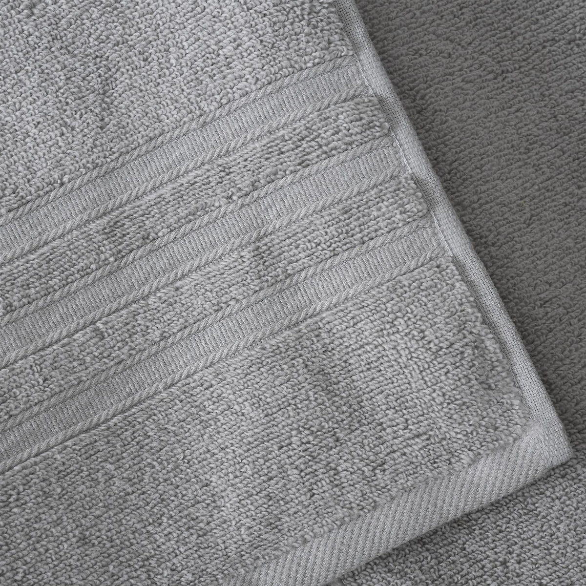 Catherine Lansfield Zero Twist 6 Piece Towel Bale Set Silver