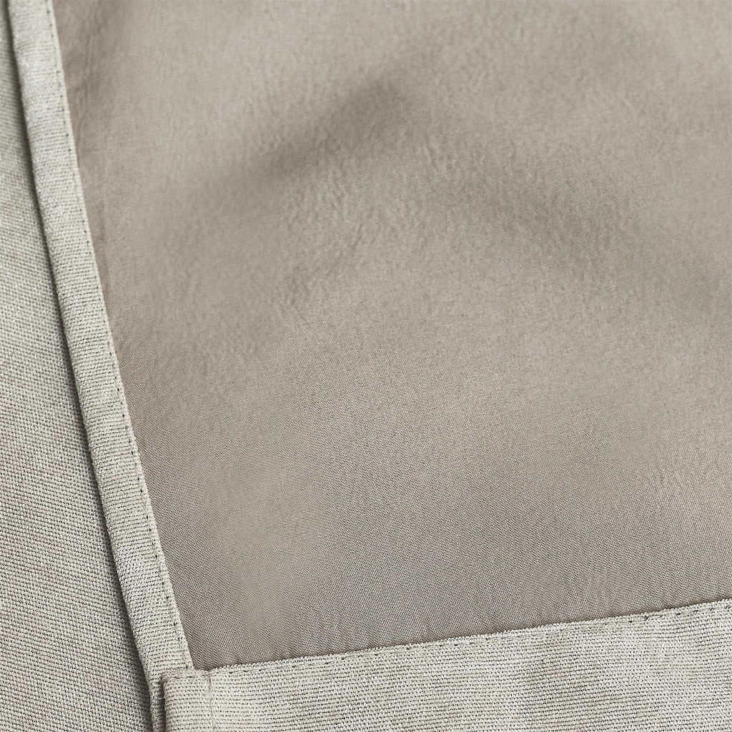 Chenille Thermal Blackout Pencil Pleat Curtains in Cream