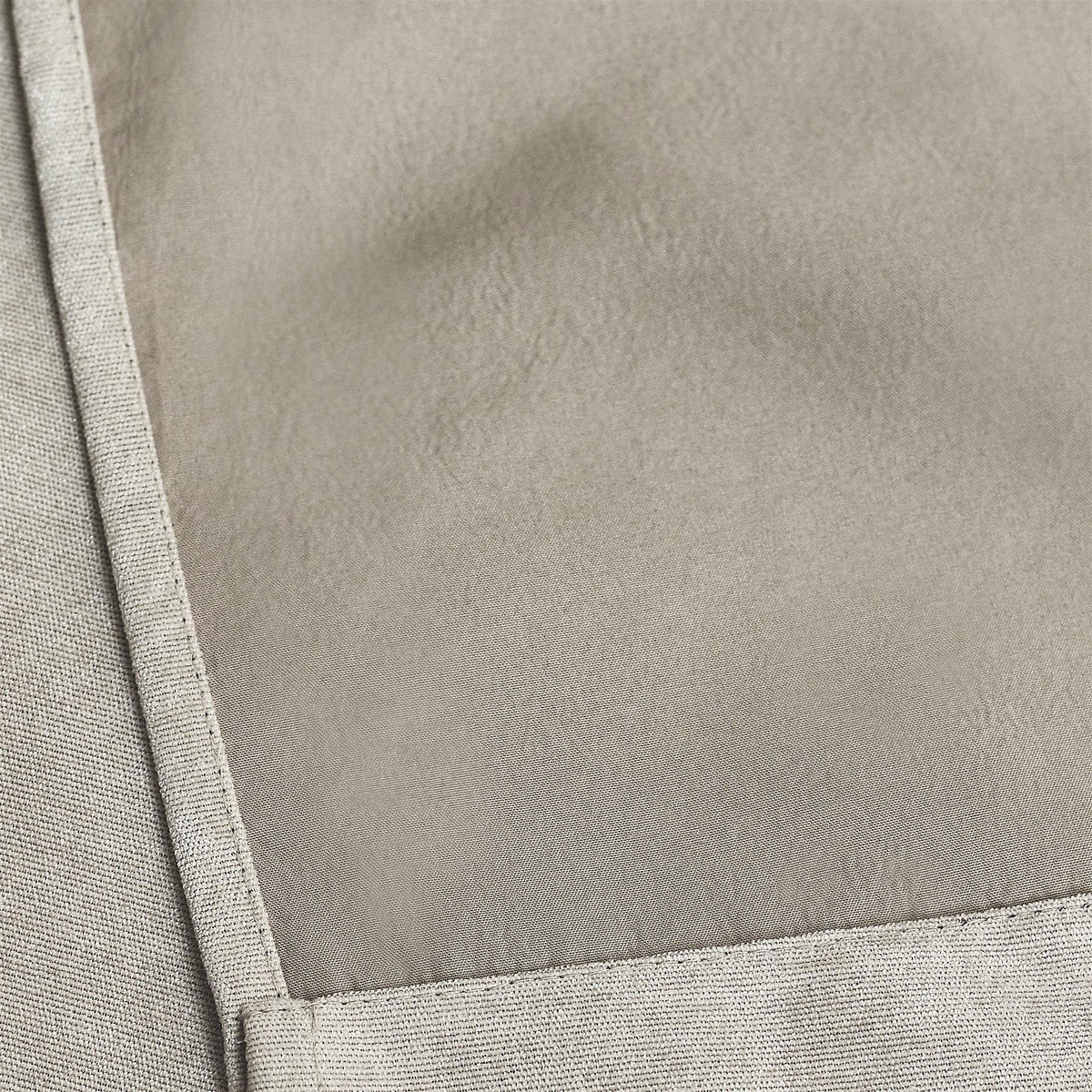 Chenille Thermal Blackout Pencil Pleat Curtains in Cream