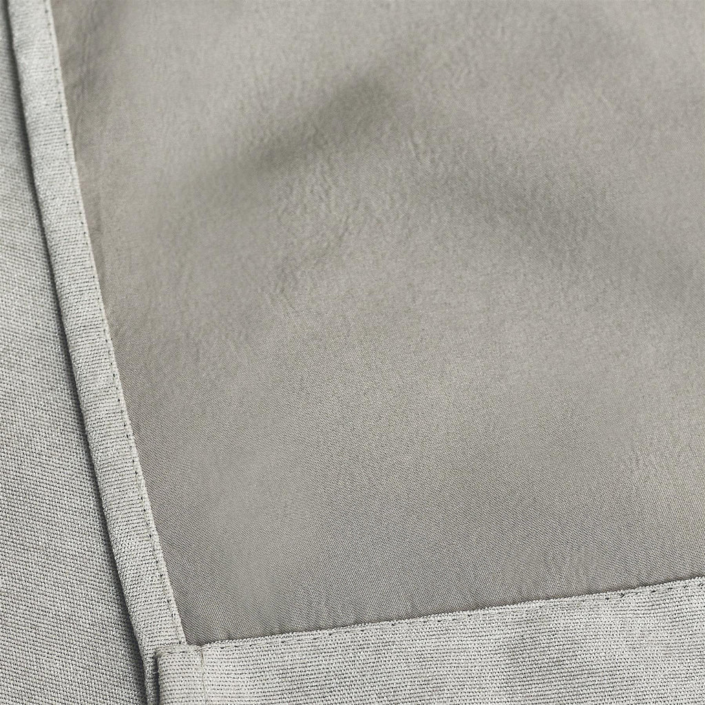 Chenille Thermal Blackout Eyelet Curtains in Silver