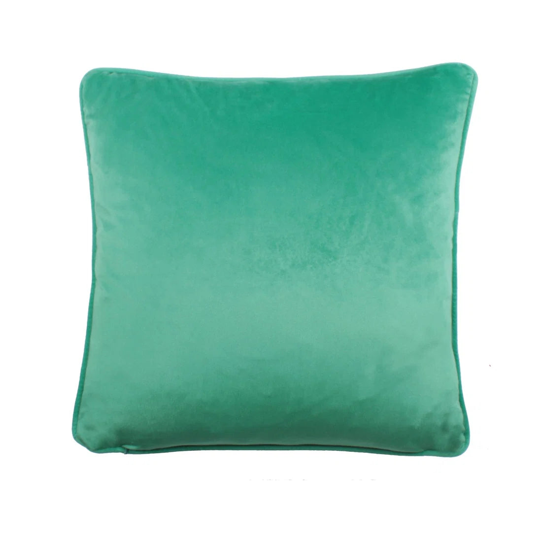 Close-up of the soft plush fleece fabric on the Fusion Gingerbread Man Christmas cushion.
