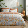 Fusion Soleil reversible polycotton duvet cover set in multi.