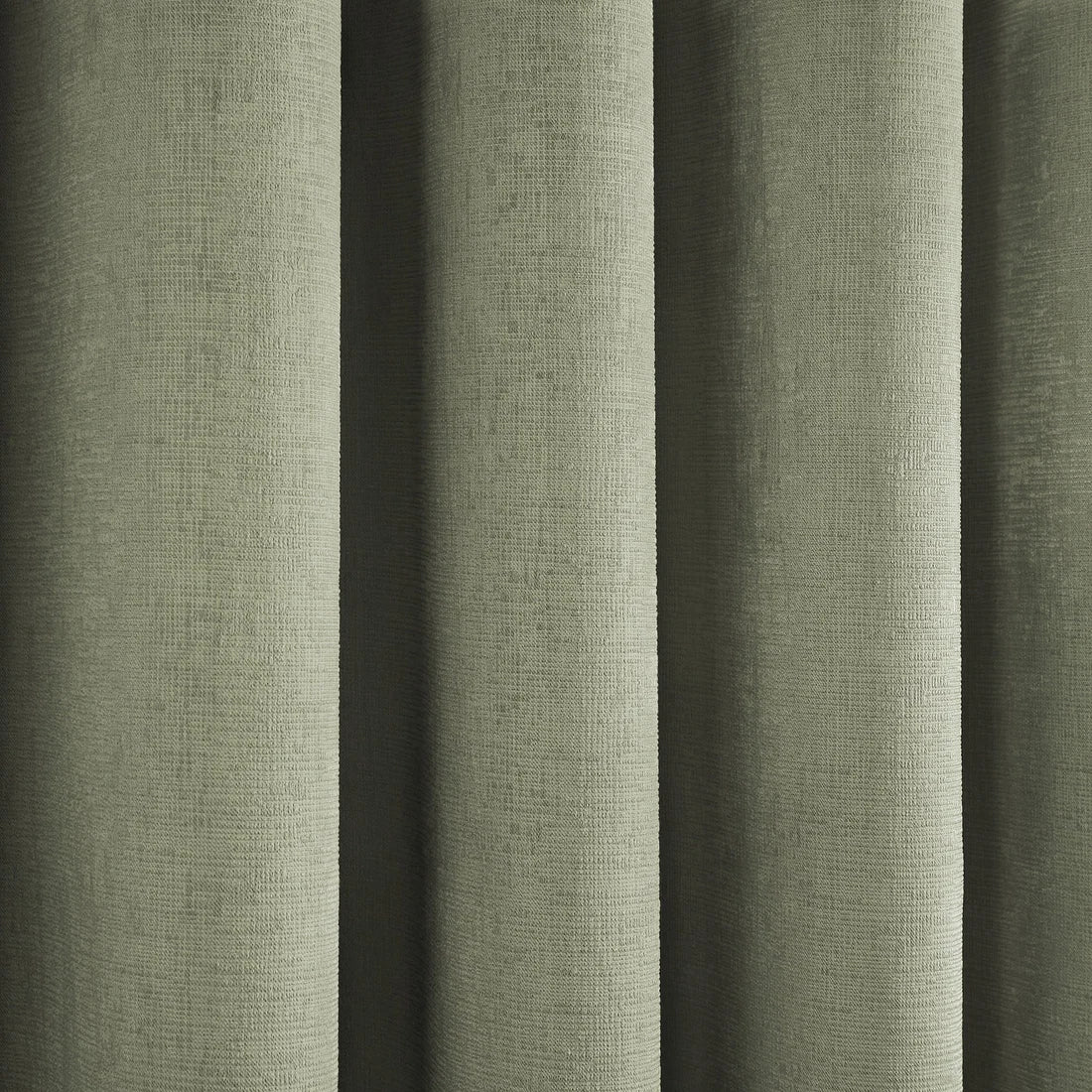 Close-up of the soft-touch semi-plain fabric on the Fusion Strata eyelet curtains.