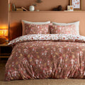 Fusion Woodland Dreams reversible polycotton duvet cover set in natural.