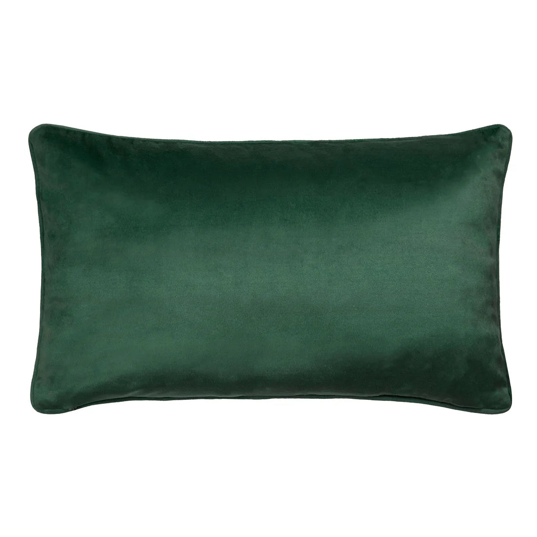Plain teal velvet reverse of the Laurence Llewelyn-Bowen Cotswold Fantasia Dawn cushion.