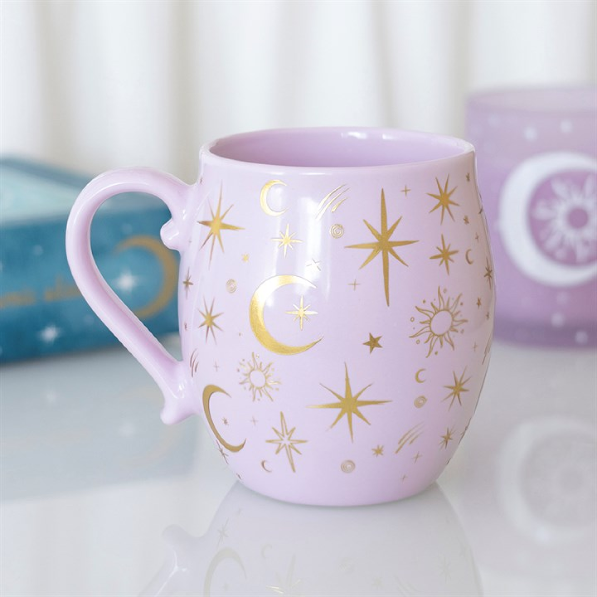 Purple Pastel Skies Celestial Mug