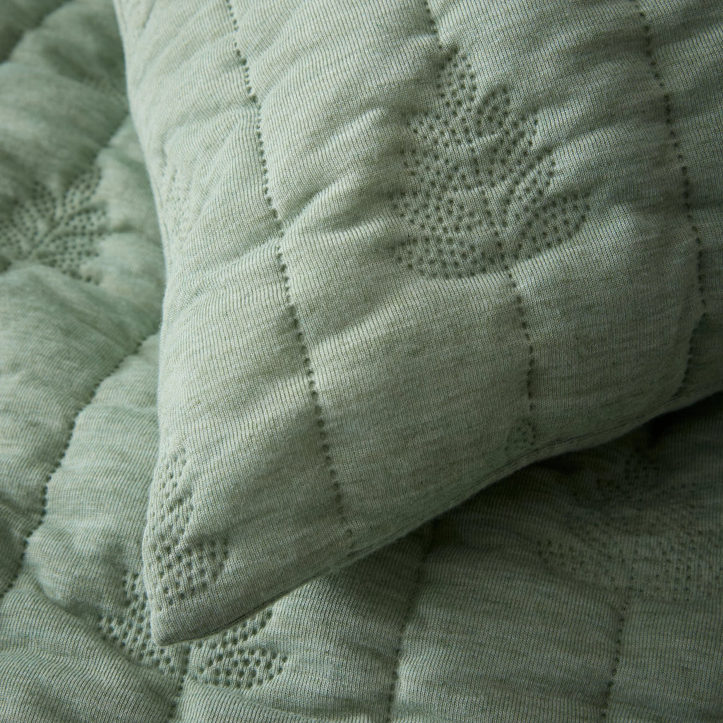 Pineapple Elephant Tamba Leaf Pinsonic Double Duvet Set Green
