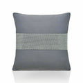 Palace Diamante Filled Cushion in Silver 45 x 45cm