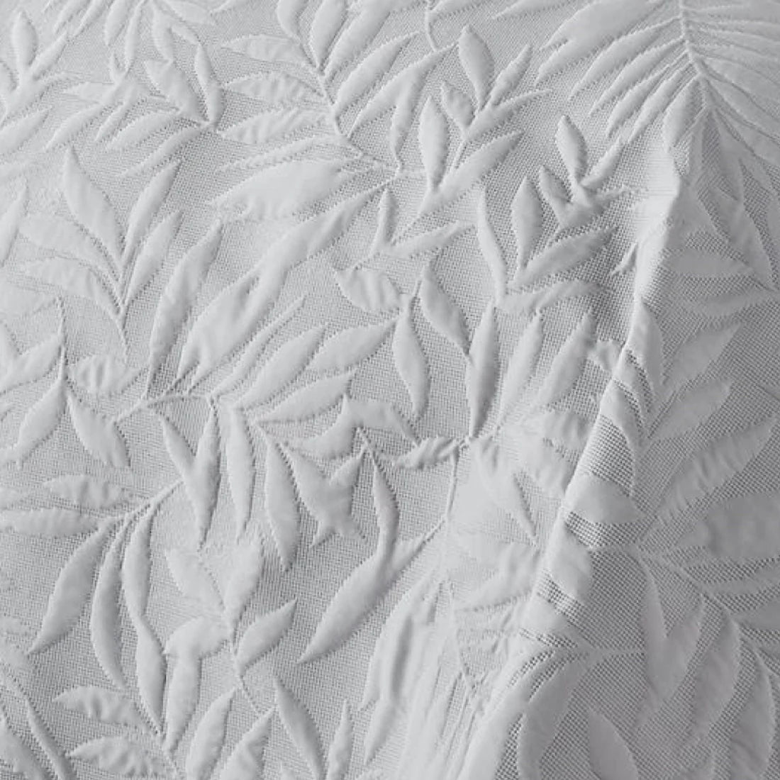 Close-up of the soft polyester microfibre fabric on the Serene Luana bedspread.