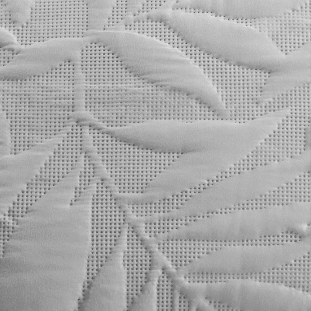 Close-up of the soft polyester microfibre fabric on the Serene Luana duvet cover set.
